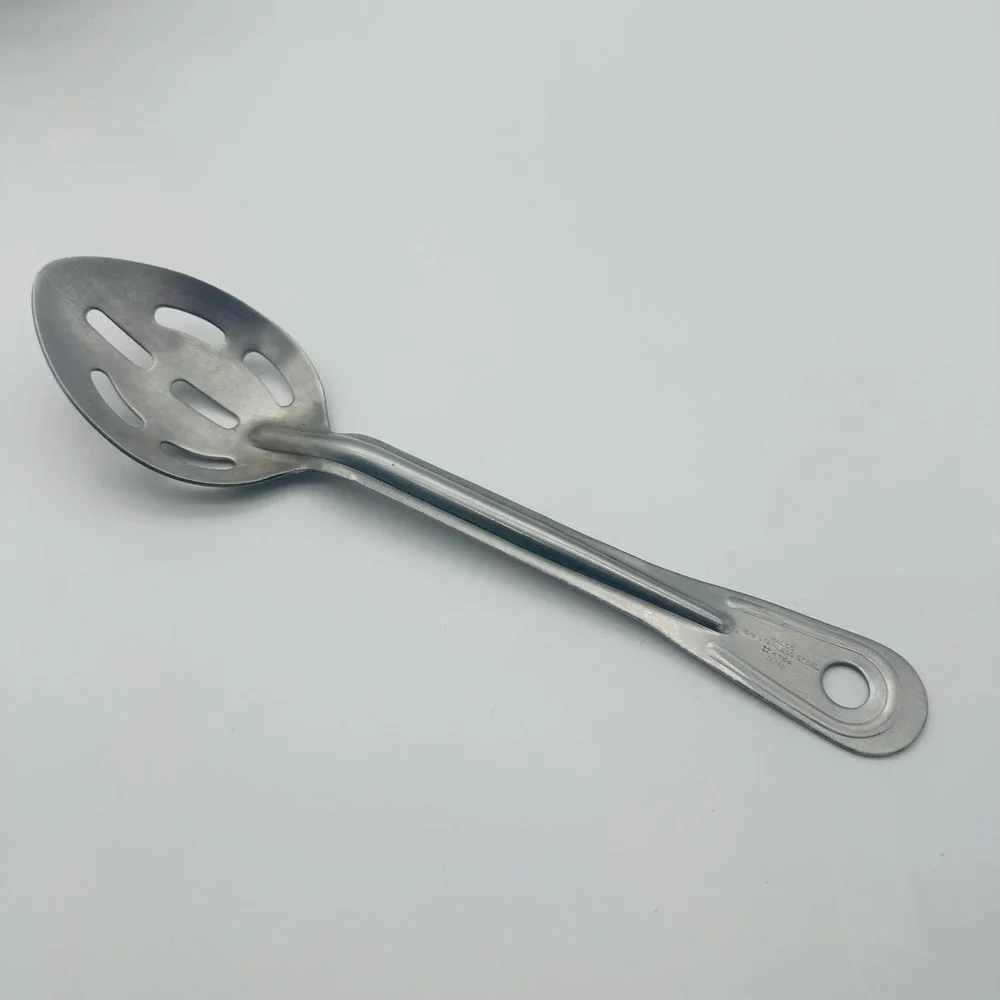 Halco 18/8 Stainless Steel Slotted Serving Spoon Japan‎ 4754 11 Inch
